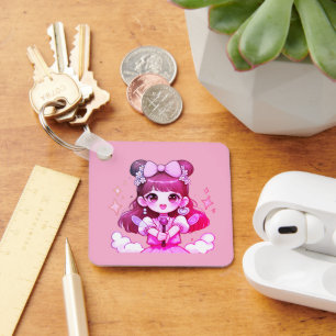 Porta-chaves garota kpop cantora