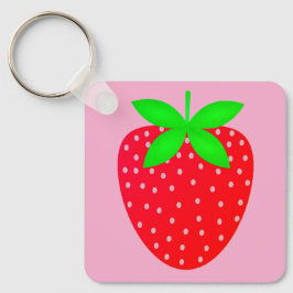 Porta-chaves morango