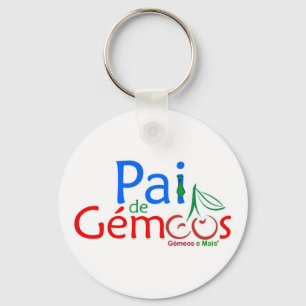 Porta-chaves Pai de Gémeos