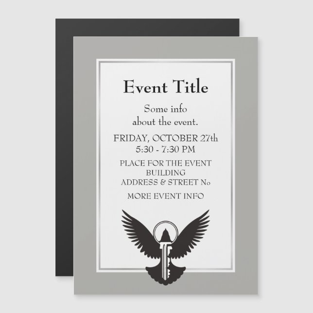 Porta com Chave (Frente/Verso)