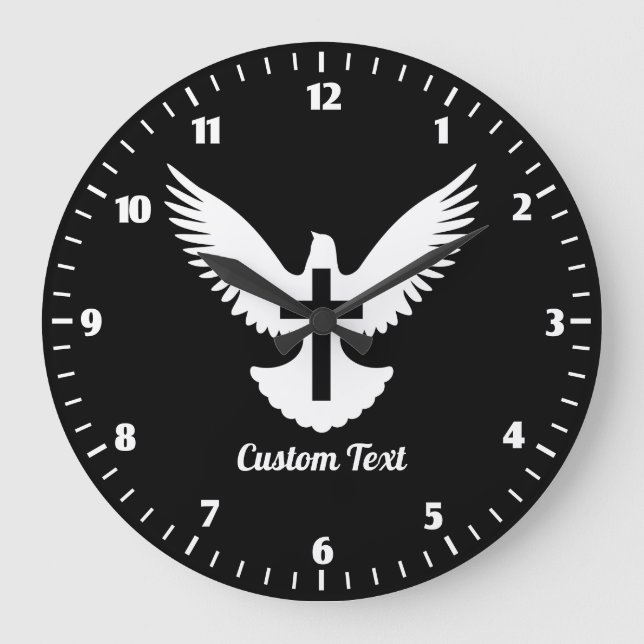 Porta com Relógio Cruzado Grande (Frente)