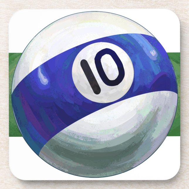 Porta-copo 10 Ball (Frente)