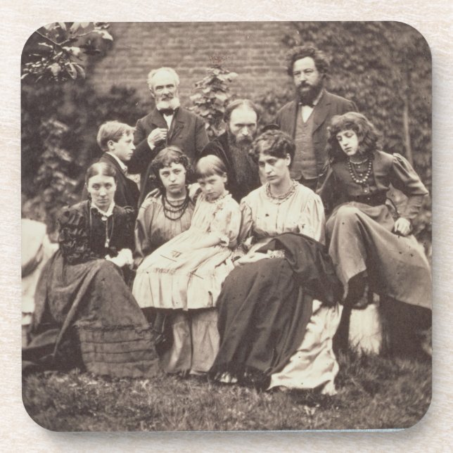 Porta-copo 1834-96) senhores Edward Burne-Jones de William (Frente)