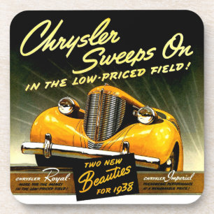 Porta-copo 1938 Chrysler Aperta