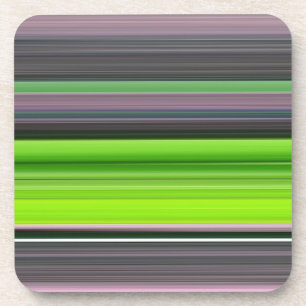 Porta-copo #1 abstrato: Limão e cinza