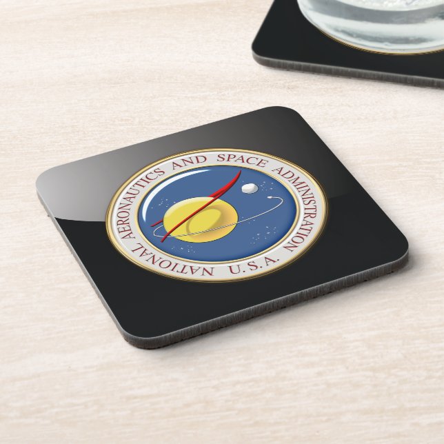 Porta-copo [200] NASA Emblem [3D] (Left Side)