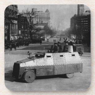 Porta-copo 27 de março de 1917:  O esquadrão do veículo