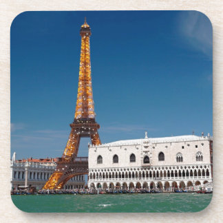 Porta-copo 2 para 1 Veneza e Paris - Mundo Misto