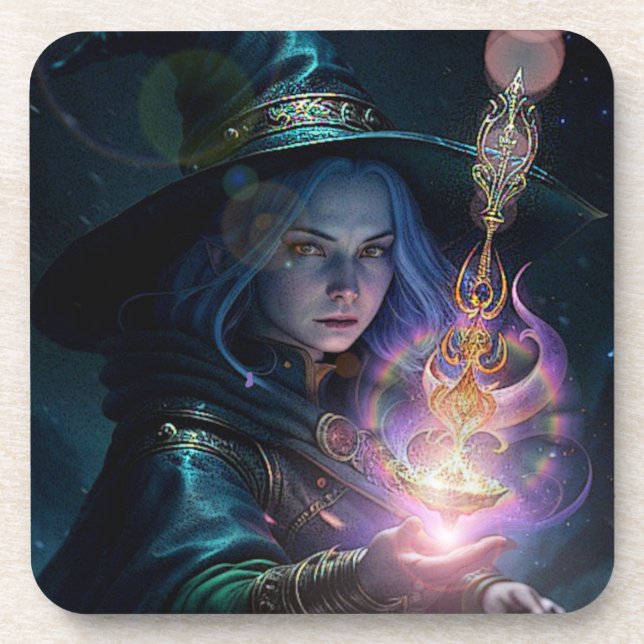 Porta-copo 3ª Bruxa: (Frente)