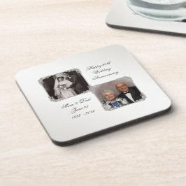 Porta-copo 60th Portas copos da foto do aniversário de