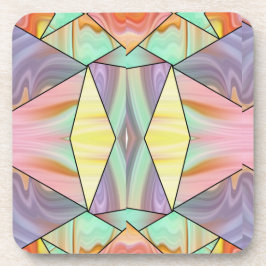 Porta-copo 70S Boho Marble Vibes