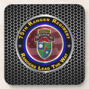 Porta-copo 75º Regimento Ranger "Rangers Lideram O Caminho"