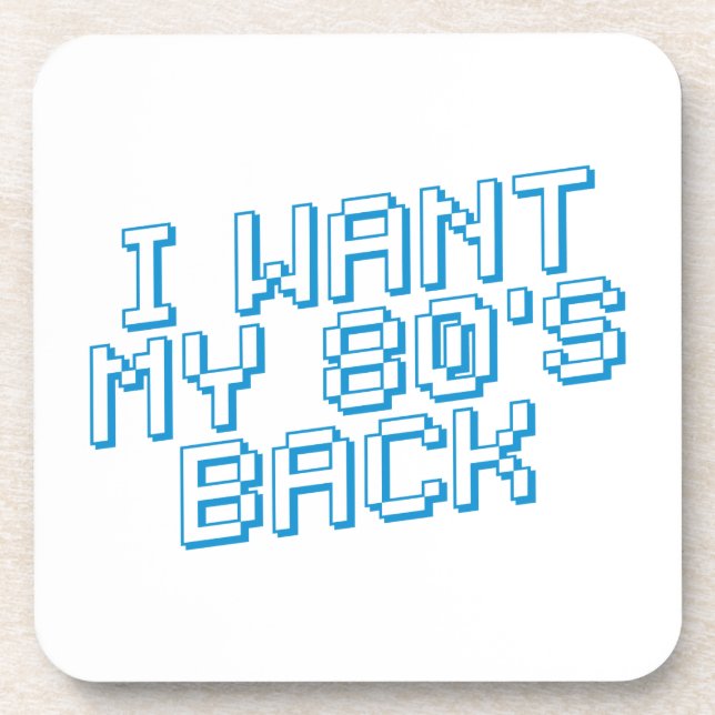 Porta-copo 80s com sobra (Frente)