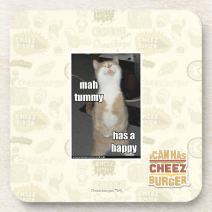 Porta-copo A barriga do Mah tem um feliz