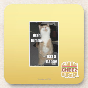 Porta-copo A barriga do Mah tem um feliz