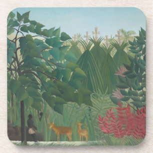 Porta-copo A Cachoeira de Henri Rousseau, Arte Fina Antiga
