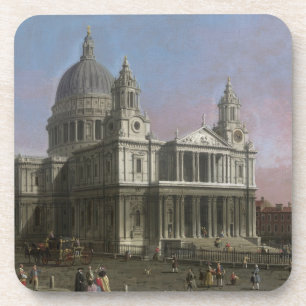 Porta-copo A catedral de St Paul, 1754 (óleo em canvas)