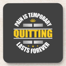 Porta-copo A Dor É Temporária Saindo Para Sempre