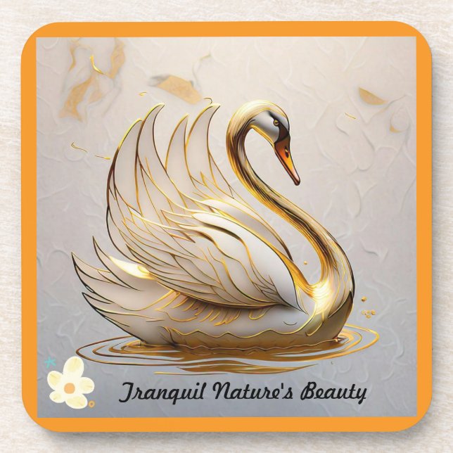 Porta-copo "A Embrace Soft da Serenidade" (Frente)