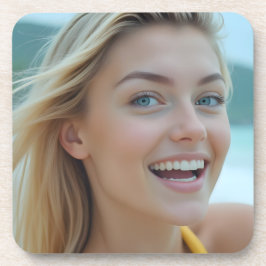 Porta-copo A essência do plástico serenidade costeira