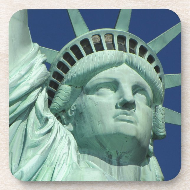 Porta-copo A Estátua Da Liberdade Na Nova Iorque (Frente)