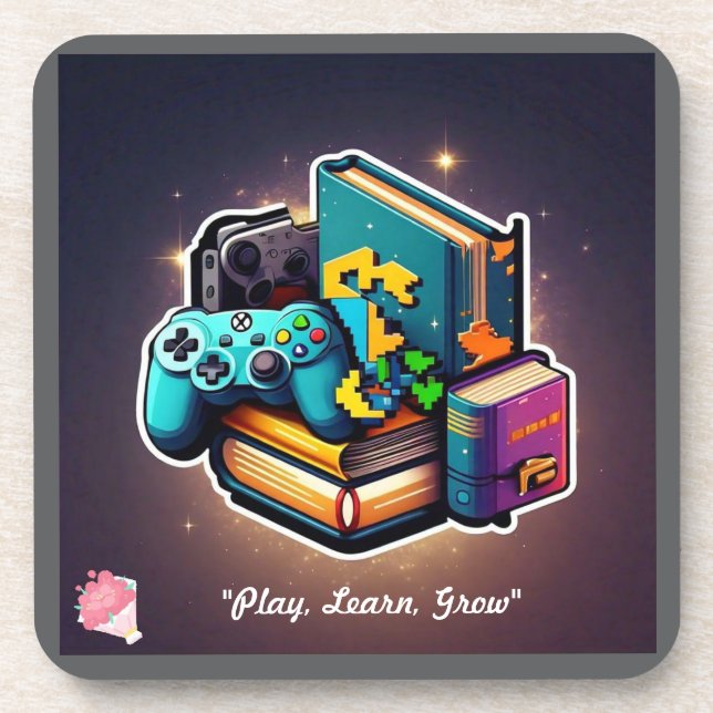 Porta-copo "A Experiência em Edutenimento" (Frente)