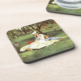 Porta-copo A família Monet no seu jardim Edouard Manet