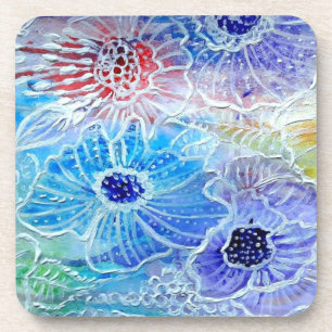 Porta-copo A fantasia floresce a arte