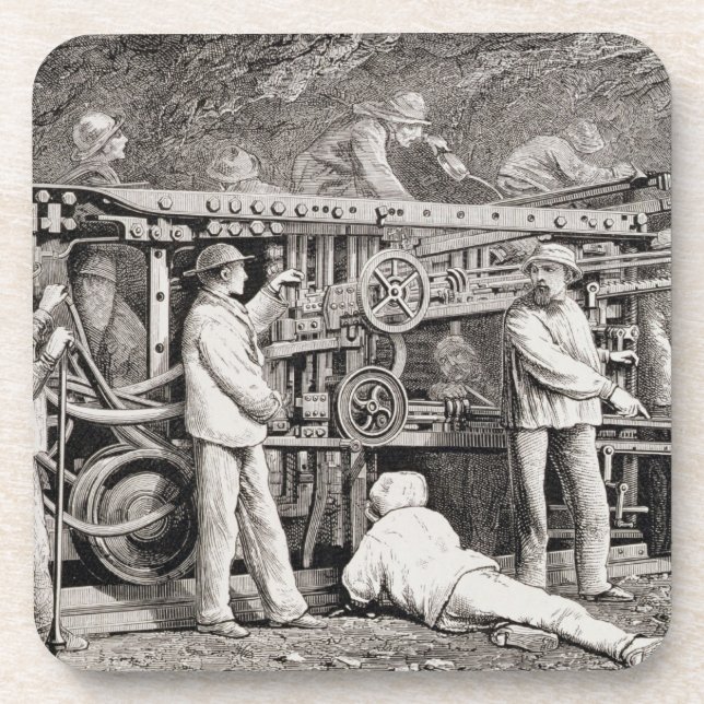 Porta-copo A galeria avançada no lado francês da (Frente)