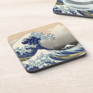Porta-copo A Grande Onda de Kanagawa Hokusai