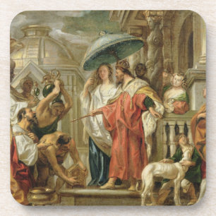 Porta-copo A homenagem do al-Rashid de Harun da califa a