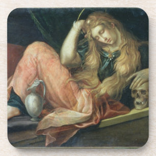 Porta-copo A Magdalene (óleo em canvas)