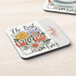 Porta-copo A Melhor Impressão Floral De Mamãe