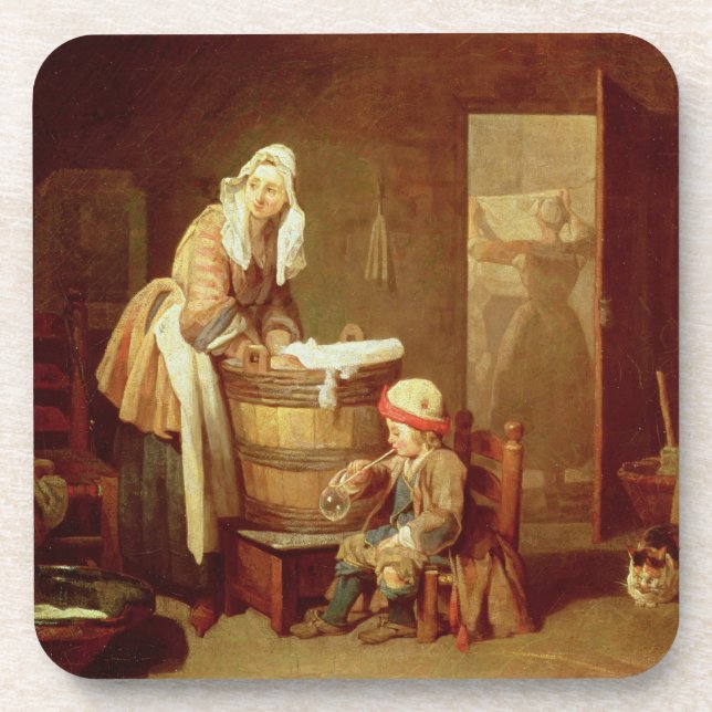 Porta-copo A mulher da lavanderia (Frente)