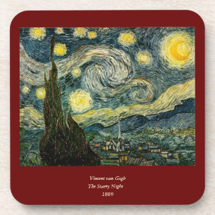 Porta-copo A noite estrelado de Vincent van Gogh (1889)