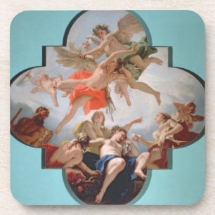 Porta-copo A punição do Cupido (óleo em canvas)