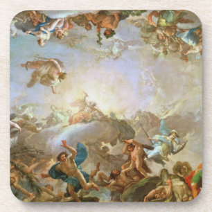 Porta-copo A queda do Giants que besieging Olympus, 1764 (oi