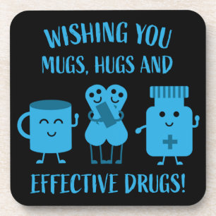 Porta-copo A recuperação de saúde vai ficar bem em breve