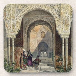 Porta-copo A sala das duas irmãs no Alhambra, Grana