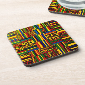 Porta-copo A stylized interpretation of "Kente" print