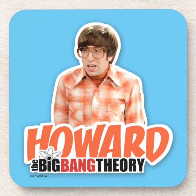Porta-copo A Teoria do Big Bang | Howard (Frente)