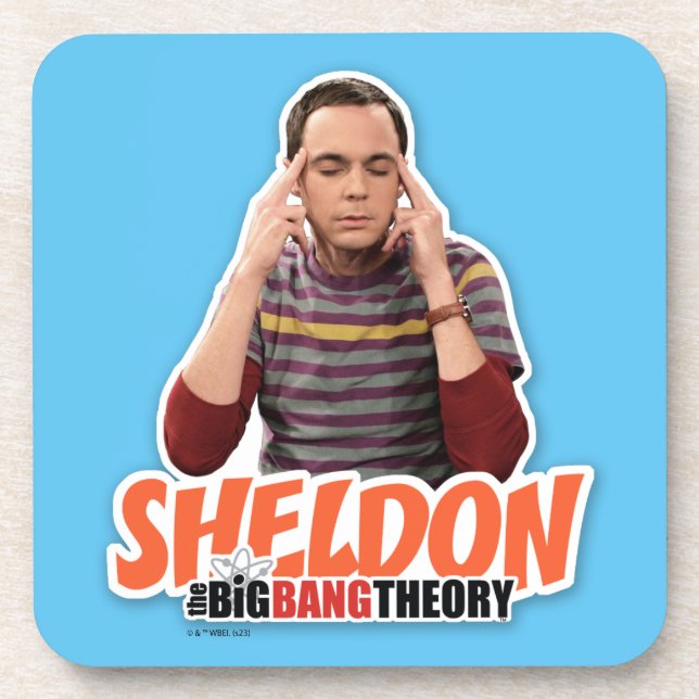 Porta-copo A Teoria do Big Bang | Sheldon (Frente)