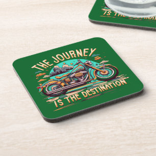 Porta-copo A Viagem É O Destino: Moto Vintage