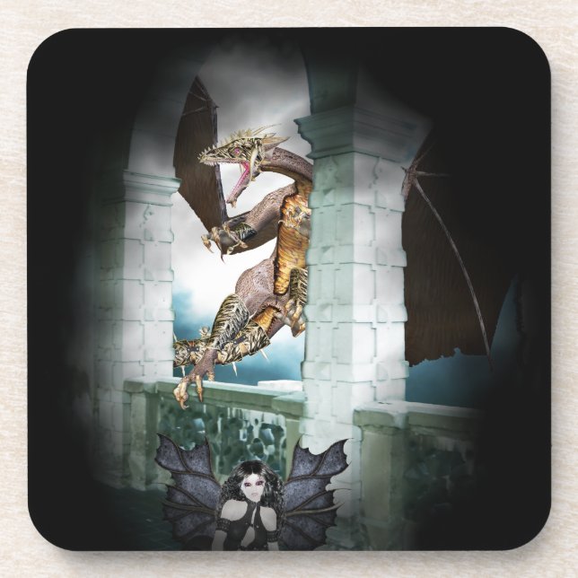 Porta-copo A Vignette do Dragão (Frente)