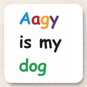 Porta-copo Aagy é meu cachorro
