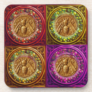 PORTA-COPO ABELHA DO MEL/COROA FLORAL FLORENTINO VERDE