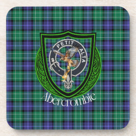 Porta-copo Abercrombie Scottish Clan Tartan & Crest