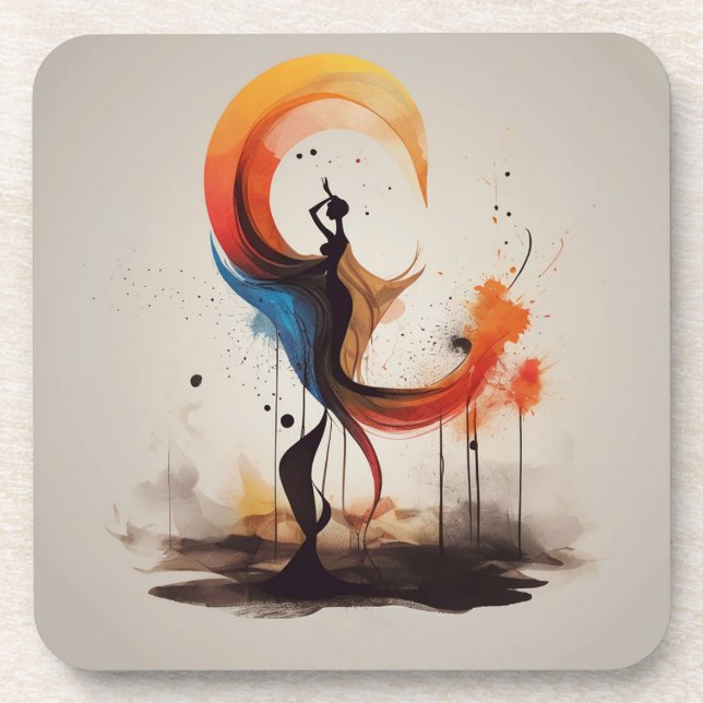 Porta-copo aberto ao coração (Frente)