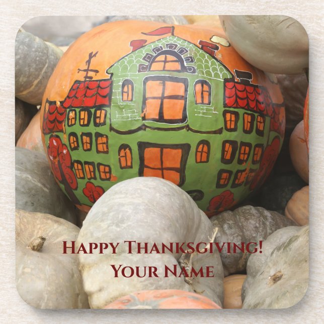 Porta-copo Abóbora (Frente)