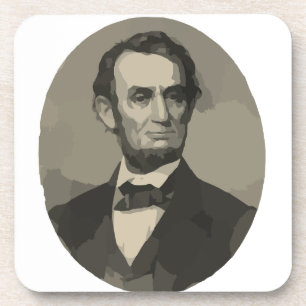Porta-copo abraham lincoln